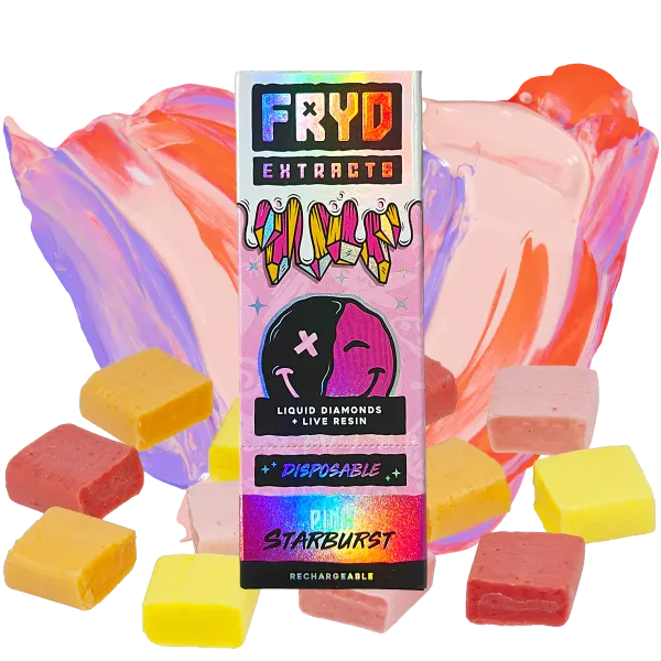 Pink Starburst Fryd Flavor